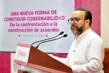 Jesús Romero: la nueva gobernabilidad en Oaxaca es diálogo para resolver, autoridad para poner orden y justicia para hacer cumplir la ley