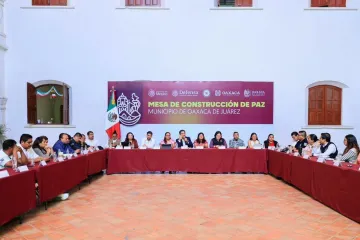 Ray Chagoya instala Primera Mesa de Construcción de Paz para fortalecer la seguridad en Oaxaca de Juárez