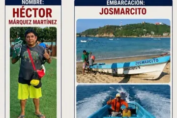 Desaparece pescador en Puerto Ángel