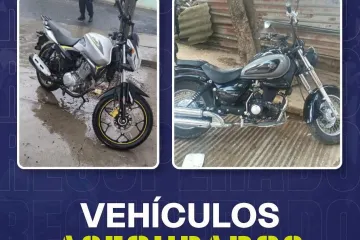 Policía Municipal de Oaxaca de Juárez asegura dos motocicletas con reporte de robo