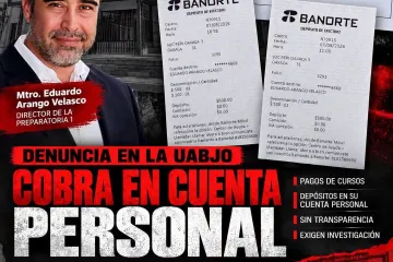 Señalan al director de Preparatoria 1 de la UABJO por presuntos cobros irregulares