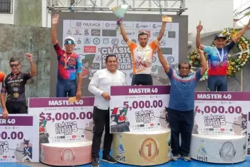Juchitán dio continuidad a la clásica ciclista "Héroes 5 de Septiembre"