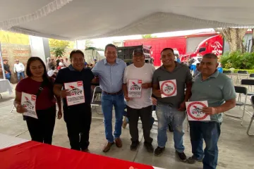 Somos los auténticos trabajadores del transporte y la construcción