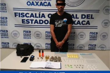 FGEO desarticula punto de narcomenudeo en barbería de la colonia Gómez Sandoval; detienen a un hombre
