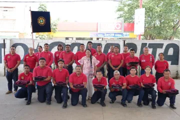 Fortalecen con equipo a Protección Civil de Xoxocotlán