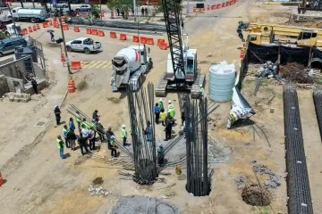 Paso a Desnivel Monumento a Juárez avanza en cimentación y mantiene semáforo verde