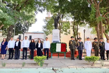 Oaxaca conmemora el 216 aniversario del inicio de la Independencia de México