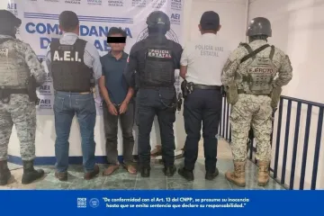 FGEO aprehende a hombre investigado por disparar contra un hombre en San Vicente Coatlán