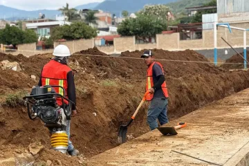 Avanza construcción del Centro Comunitario México Imparable en Pueblo Nuevo