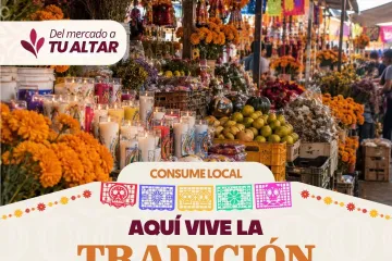 Invita Gobierno de Oaxaca de Juárez a consumir local y preservar las tradiciones del Día de Muertos