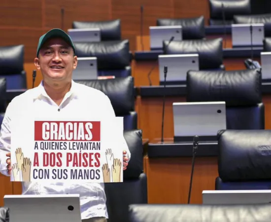 Senadores de Morena, listos para proteger derechos de migrantes: Nino Morales