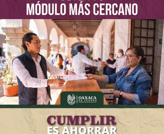 Municipio de Oaxaca de Juárez cuenta con más de 5 puntos de cajas recaudadoras