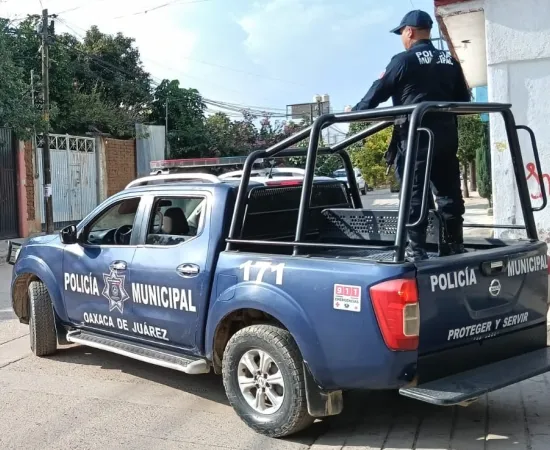 Seguridad de la Ciudad de Oaxaca  informa las acciones de las últimas 24 horas