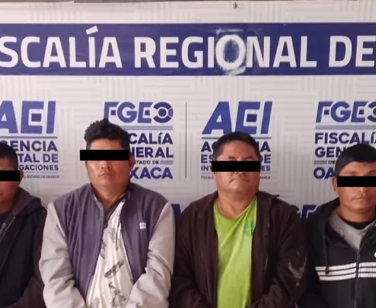 Detienen a 4 en Veracruz por el homicidio de ocho personas cometido en la Cuenca