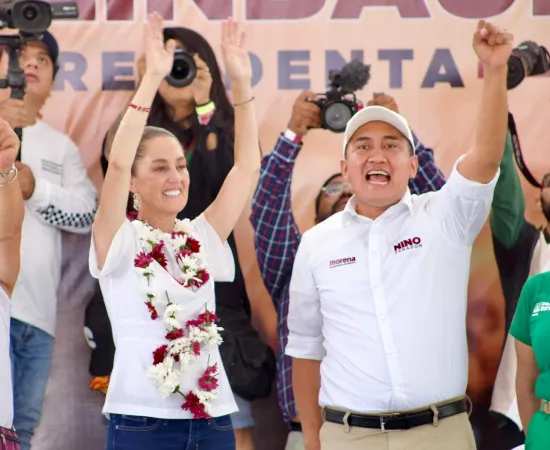 En 100 días la presidenta Sheinbaum Pardo consolida apoyo popular a la 4T: Nino Morales