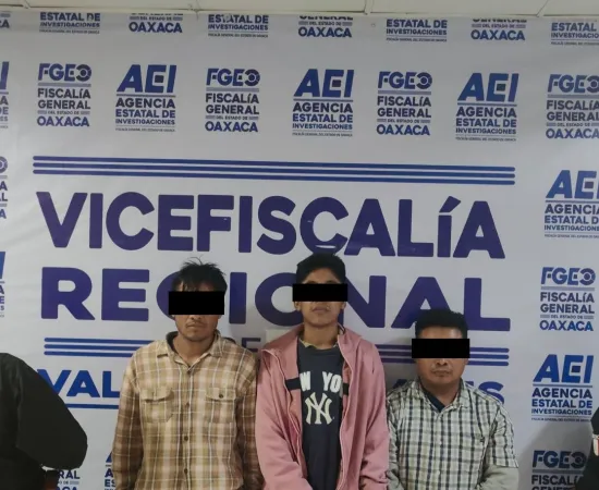 Fiscalía detiene a tres por Homicidio Calificado en grado de Tentativa, cometido en San Antonio de la Cal