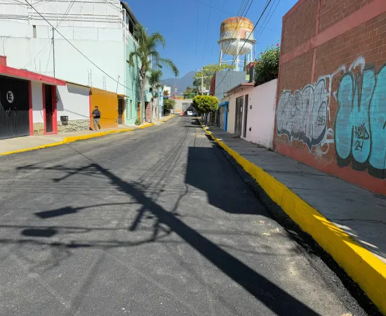 Ciudadania ve un sueño cumplido con el reencarpetamiento de sus calles en la capital 