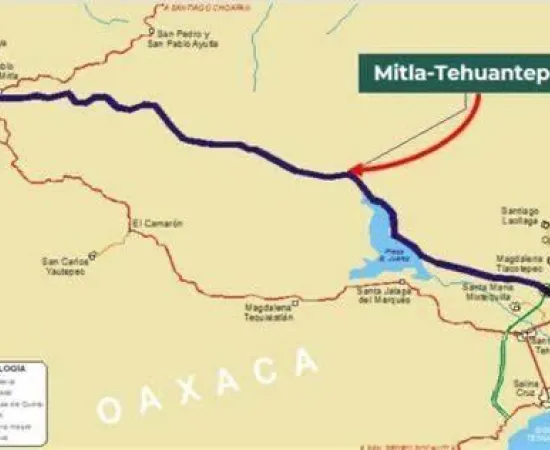 Dan detalles sobre la recién inaugurada carretera federal Mitla - Tehuantepec