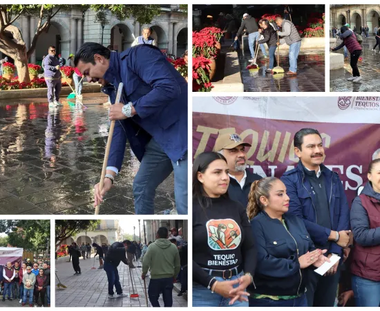 Con energía renovada inician los Tequios Vecinales en la capital
