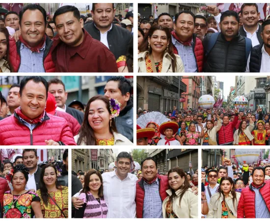 Emilio Montero acompañó a la Presidenta por sus 100 días de gobierno 