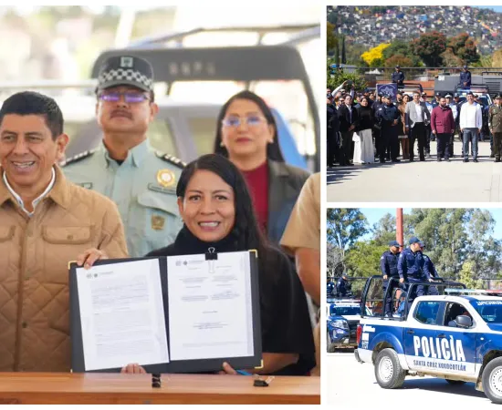 Implementan gobierno estatal y municipal estrategia para fortalecer la seguridad en Xoxocotlán