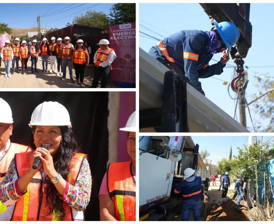 Comienza ampliación de la red de energía eléctrica en colonias de Xoxocotlán