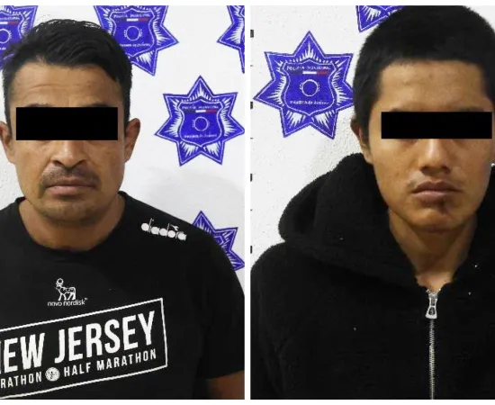Policía Municipal detiene a dos personas por el delito de robo con violencia