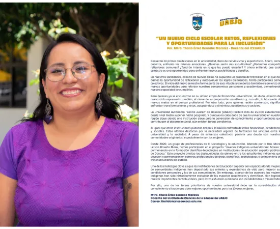 Inicia la UABJO con la primera publicación de la editorial de divulgación de la ciencia