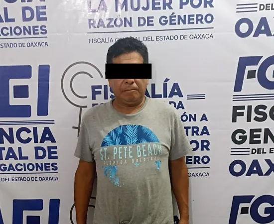 Fiscalía de Oaxaca detiene a sujeto por violación de una persona con Síndrome de Down