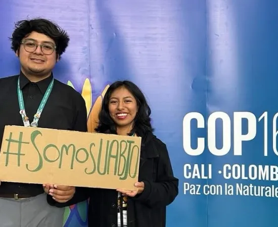 Estudiantes de Ciencias Químicas de la UABJO, representaron a Oaxaca en evento de la ONU