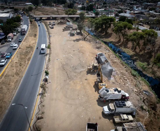 Oaxaca de Juárez optimiza la logística de residuos sólidos en El Playón y mantiene la zona libre de contaminación