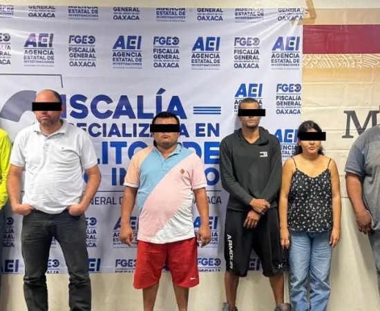 Detienen a 7 en el Istmo, serían parte de una célula dedicada al narcomenudeo