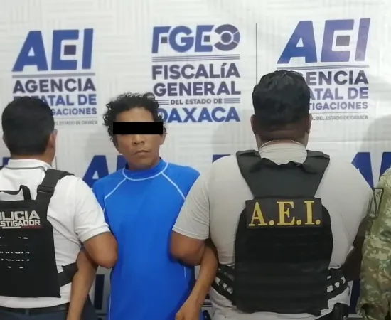 Fiscalía de Oaxaca aprehende a una persona por homicidio cometido en la región de la Costa