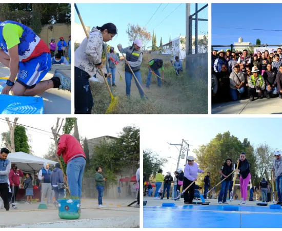Rescatan espacios públicos en beneficio de vecinas y vecinos de Oaxaca de Juárez