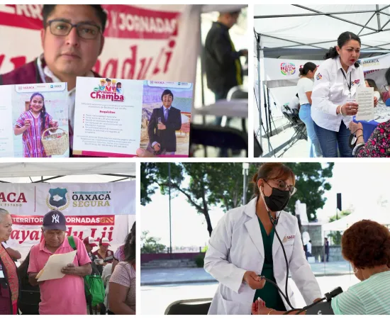 Vecinas y vecinos de Oaxaca de Juárez se benefician con los diferentes servicios de Cayapadu Lii