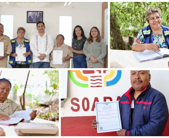 Apoya Soapa formación de personal con Programa Permanente Contra el Rezago Educativo