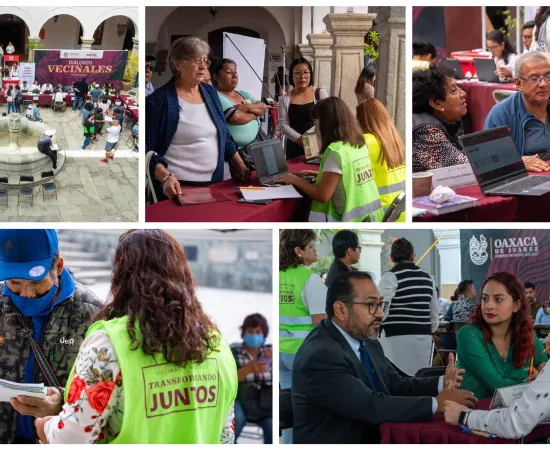 Atiende Diálogos Vecinales necesidades de habitantes de Oaxaca de Juárez