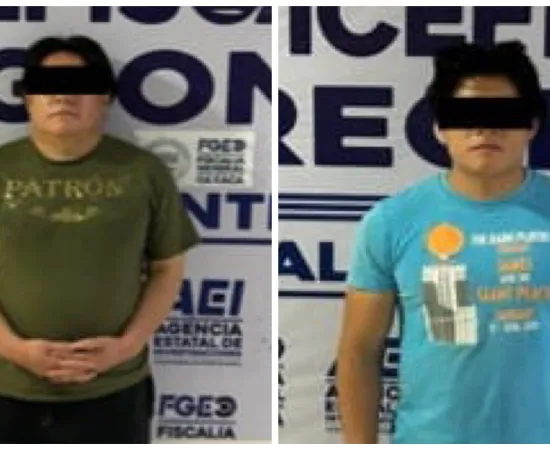 Catean inmueble en Xoxocotlán: detiene a dos y aseguran drogas