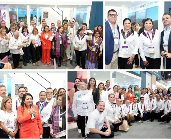 Inauguran stand de Oaxaca en la Vitrina Turística Anato 2025