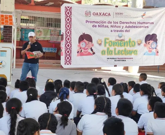 Propicia IEEPO entornos educativos seguros y libres de violencia