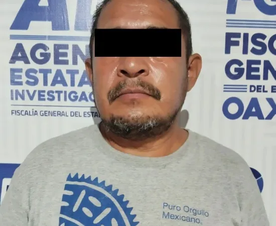 Lo detienen por violación agravada en contra de menor de edad