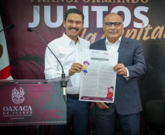 Convocan a niñas, niños y jóvenes a participar en el Cabildo Infantil y Juvenil de Oaxaca de Juárez