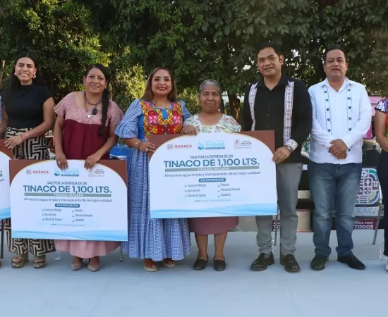 Llega programa estatal "Agua para todas y todos" a Santa Cruz Xoxocotlán