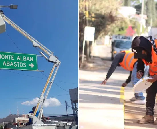El Municipio de Oaxaca de Juárez impulsa acciones de embellecimiento, limpieza e iluminación en diversas zonas de la ciudad