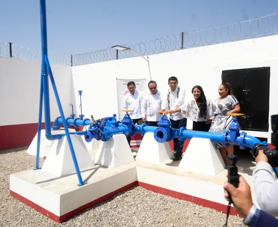 Inauguran pozo profundo Juquilita 2 en Xoxocotlán para garantizar acceso al agua
