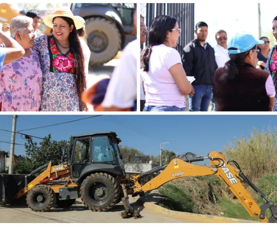 Nancy Benítez impulsa acciones para el bienestar de Xoxocotlán