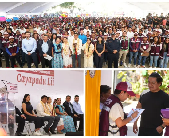 Arranca la estrategia Cayapadu Lii en Santa Cruz Xoxocotlán  