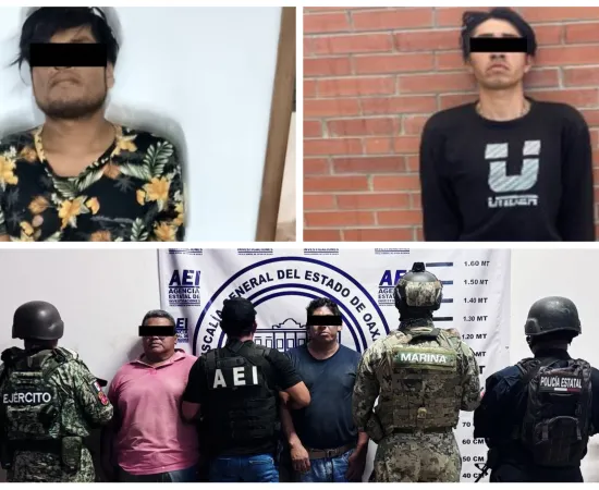Detienen a 4 por delito de Contra la Salud; otro  fue detenido por venta de drogas afuera de una escuela en la Costa