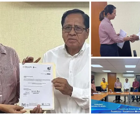 Julián Luna, nuevo Encargado del Departamento de Gestión Tecnológica y Vinculación del TecNM
