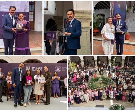 Entrega Cabildo de Oaxaca de Juárez la Distinción Ciudadana “Mujer Oaxaqueña Alicia Lilia Porras Mazari"
